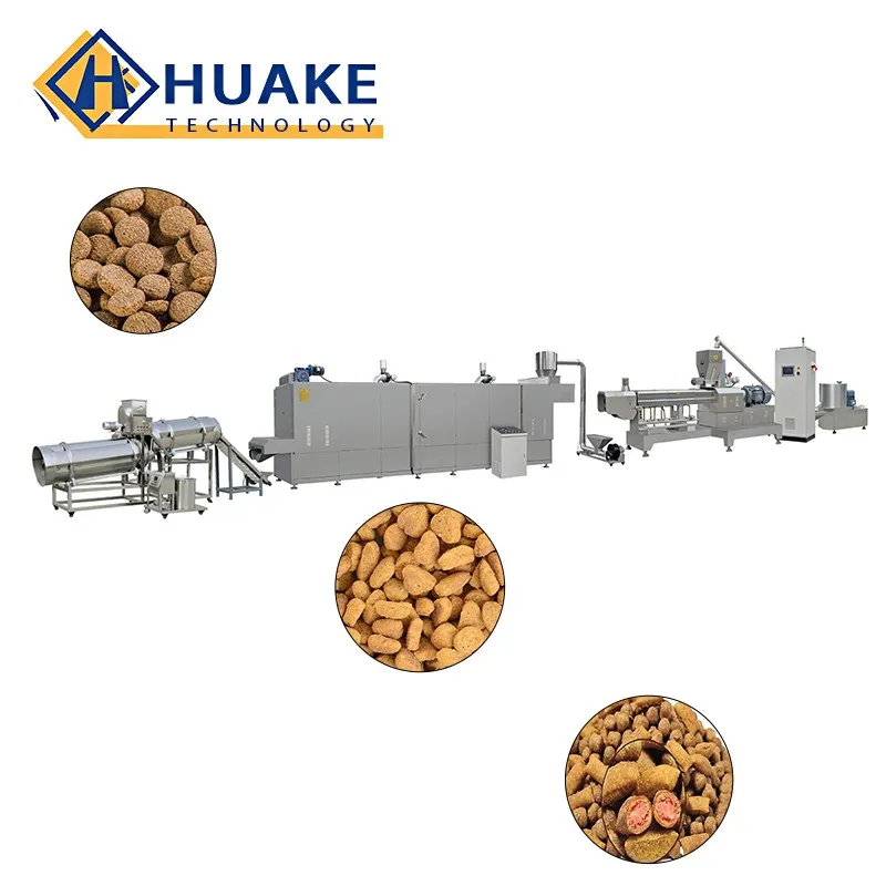 High Yield Pet Cat Feed Production Machine Pet Dog Production Line
