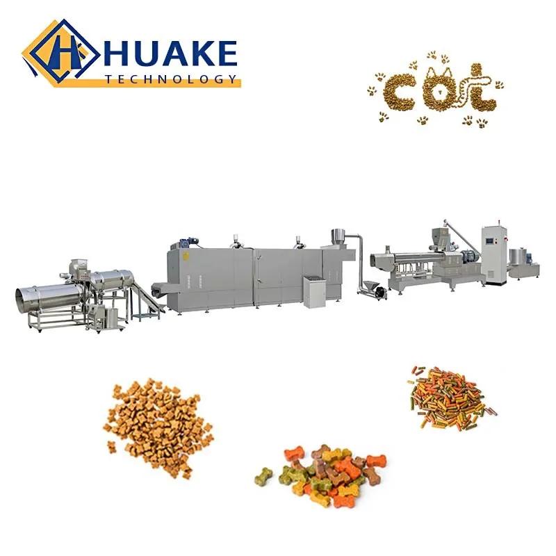 High Yield Pet Cat Feed Production Machine Pet Dog Production Line